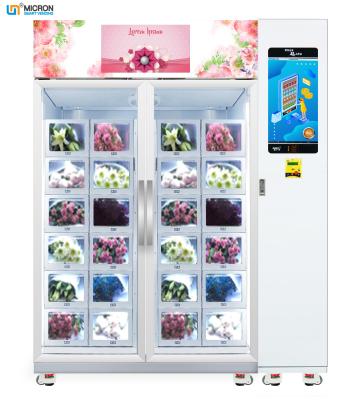 China Refrigerante respetuoso del medio ambiente fresco de la máquina expendedora R290 de la flor del ramo de la extra grande en venta
