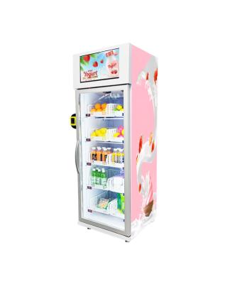 China Mall Ice Cream Vending Machine Freezer Cooling fridge with bank card payment for sale