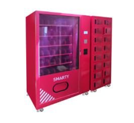 China Máquinas de venda automática de lanches combinados personalizados Máquina de venda automática de basquete com várias soluções de pagamento à venda