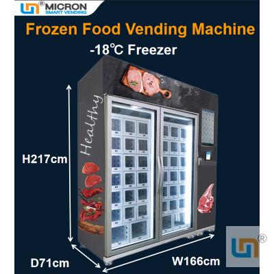 China ODM Frozen Meat Cooling Locker Vending Machine For Seafood Oysters for sale