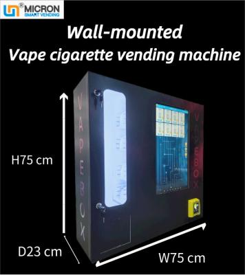 China Hanging Wall Vape Smart Vending Machine With Age Recognition System for sale