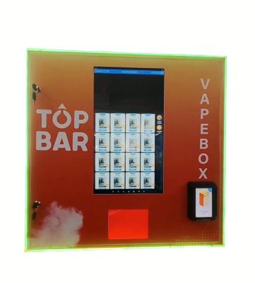 China Muur Opgezette Mini Electronic Cigarette Vape Vending-Machine met het Systeem van de Leeftijdserkenning Te koop