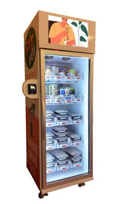 China Grab N Go Vending Machine for Fruit Egg Snack Drink Wine 1202 Capacity for sale