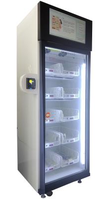 China 110V Smart Fridge Vending Machine Frozen Food Grab N Go Fridge for sale
