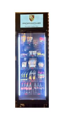 China Touch Screen Smart Fridge Vending Machine With 2 Shelves for sale