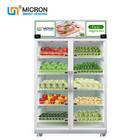 Chine Paiement de carte de Creadit de porte à deux battants de distributeur automatique de légumes de sens de poids, réfrigérateur intelligent, refroidisseur futé, micron à vendre