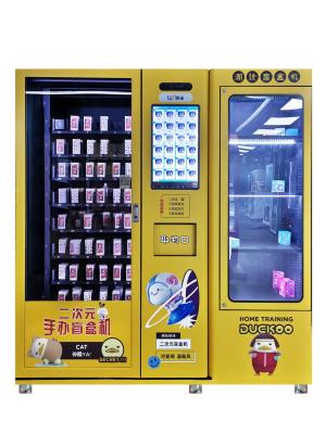 China Micron Outdoor Indoor Vending For Souvenir Vending Machine With Display Window And Elevator for sale