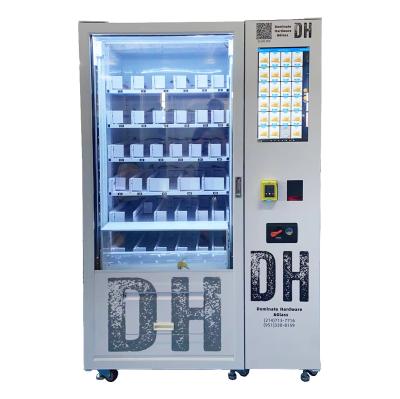 China Für den europäischen Markt Verkaufsautomaten Outdoor Snack Drink Verkaufsautomaten mit Dachterrasse Regen Schutz Kartenleser zu verkaufen