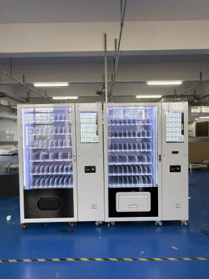 China 21.5 Inch Touch Screen Frozen Food Vending Machine with -22-20°C Cooling System W139×D94×H199 cm for sale