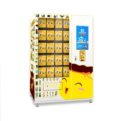 China Self Service Automatic Lucky Box Vending Machine With 22 Inches Touch Screen for sale