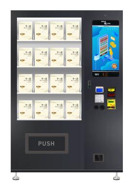 China 337-662 Capacity Automated Book / Magazine Vending Machine For Walking Library for sale