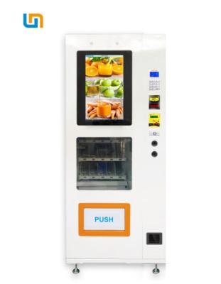 China Mini máquinas de venda automática do alimento de petisco automáticas com o LCD colocado em um ônibus interurbano à venda