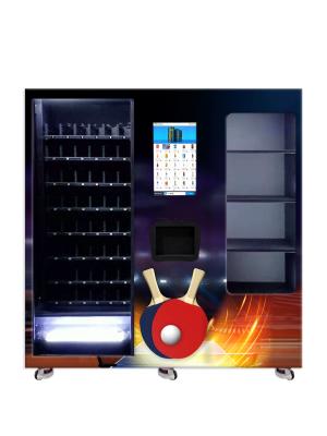China Automatic Ping Pong Vending Machine With Adjustable Channel / XY Axis Elevator, Micron for sale