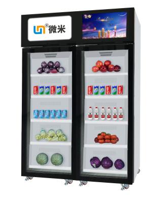 China Máquina de venda automática do fruto, máquina de venda automática esperta do refrigerador, cooller esperto. Mícron à venda