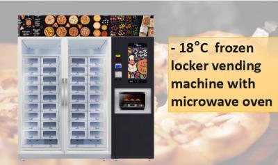 China 24V Electric Heating 662 Capacity Pizza Vending Machine Micron Smart Vending Machine for sale