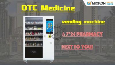 China Cashless Credit Card Medicine Vending Machine For Tissue Normal Temperature for sale