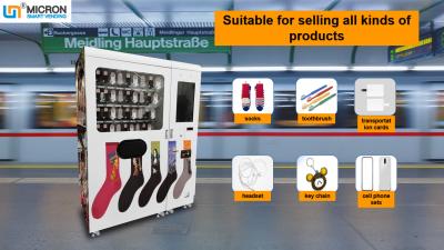 China LED Lighting Custom Vending Machines For Transportation Cards Mobile Phone Cases Stockings for sale