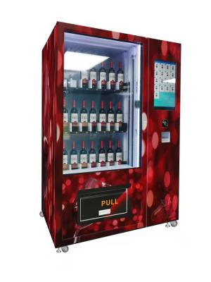 China Máquinas expendedoras del vino tinto con el elevador y el sistema elegante, nueva máquina expendedora 24 horas de StoreMicron de la fábrica de tarjeta de crédito en venta