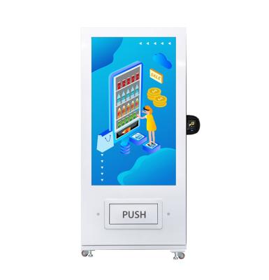 China Selbstgetränk-Automat, Elektronik-Automat mit dem 55 Zoll-großen mit Berührungseingabe Bildschirm, Mikrometer zu verkaufen