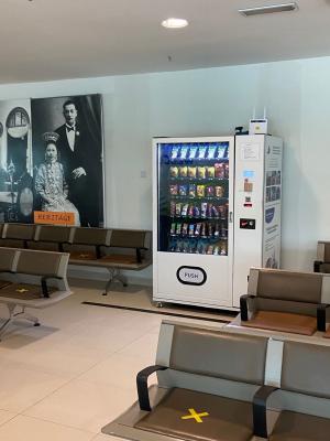 China Coin Operated Smart Automatic Malaysia Vending Snack Drink Vending Machine In Philippines Support E-Wallet for sale