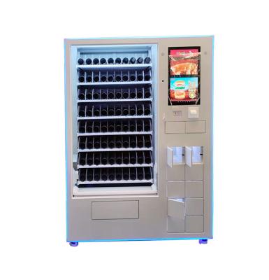 China Custom Snack Soda Vending Machine Drink Credit Card Reader Machine for sale