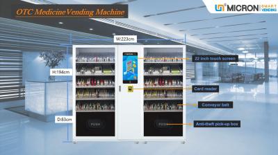 China Touch Screen Pharmacy medicine Vending Machine Large Capacity Drug Vending Machine With Smart System for sale