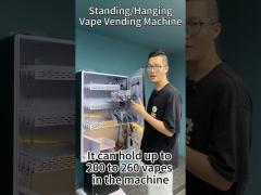Standing Floor Type E-Ciagarette Vape Vending Machine With Nayax Card Reader Age Checker