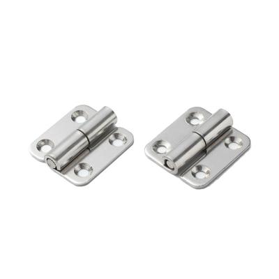 China Release Rounded Furniture Metal Parts Industrial Ss304 Hinges for sale