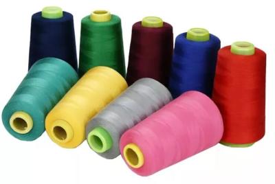 China Geverfd 60S/3 polyester naaigaren met OEKO-certificaat Te koop