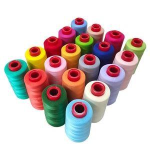 China Gesponnen Polyester naaiende Draad 30/3 TFO-kwaliteitsoeko certificaat om het even welke beschikbare kleur Te koop