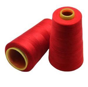 China 40 2 Polyester Sewing Thread , 8000 yards Color Spun Yarn ISO9001 for sale
