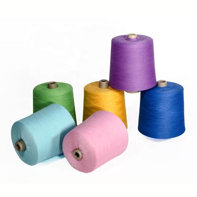 中国 5000M 40S/2衣服の縫うことのための100%のポリエステル縫う糸のピンク色 販売のため