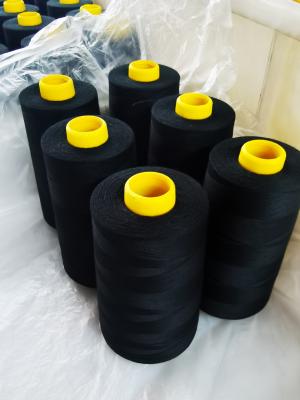 China OEKO verklaarde Gesponnen Polyester Naaiende Draad 20/2 met Hoge Hardnekkigheid Te koop