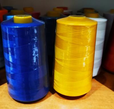 China 100 Spun Polyester Sewing Thread 40s/2 5000y Grade 4 Washing Color Fastness for sale