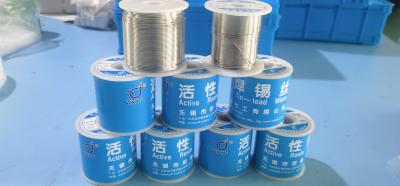 China 0.6 MM Lead Solder Wire High Tin Degree​ Lead Rosin Core Solder Electrolytic for sale