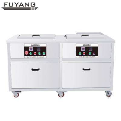 China Twin Tank 61L 40khz Ultrasonic Cleaner For Aircrafts Parts Marine Engine Fuel Systems Pump Parts for sale