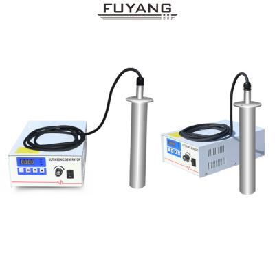 China Oil Dispersed Submersible Ultrasonic Transducer 1500W 40 Khz  1530mm Length for sale