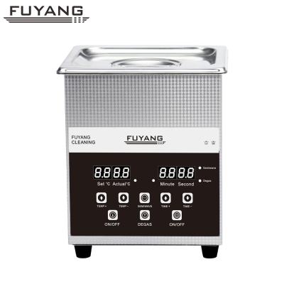 China FUYANG Auto Parts Ultrasonic Cleaner For Vinyl Record With Basket 150W Heater for sale
