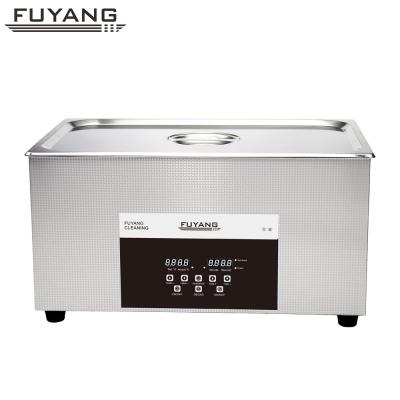 China 22L 480W SUS304 Benchtop Ultrasonic Cleaner 600 Watt  For Stamping Oil / Finstock / Wax for sale
