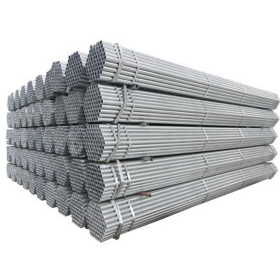 China Galvanized Steel Pipe Scaffolding Round Hot Dipped Galvan Steel Pipe For Building Astm Pre Galvanized Steel Pipe for sale
