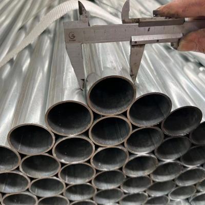 China ISO9001 Tubo de aço galvanizado a quente DX51D Z40 grau 5.8m 6m 12m comprimento para indústria à venda