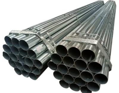 China Q195 Q345 Tubos de aço galvanizado a quente 5,8 m 6 m 12 m comprimento tipo redondo/quadrado/retangular à venda