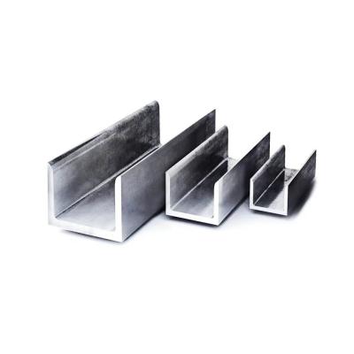 China SS ASTM AISI 201 301 304 Grade Stainless Steel Channel 20mm 30mm 50mm Thickness for sale