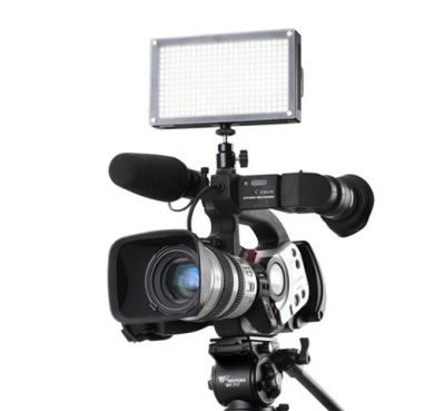 China Professional LED Video Lights DSLR Camera Light with Magnetized Front Diffuser for sale