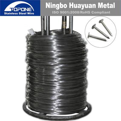 China 2.5mm Stainless Steel Nails Wire Cold Drawn Steel Wire For Nail Making Te koop