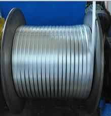中国 Cold Rolled Polish Flat Spring Steel Wire Stainless Steel Ribbon Wire 1.5x0.5mm 販売のため