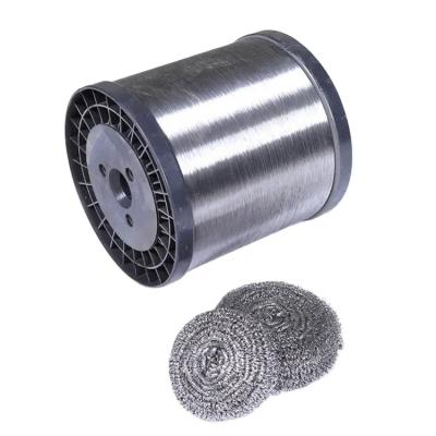 China Topone Stainless Scourer Wire 410/430/304 0.12mm 0.13mm 0.20mm 0.22mm en venta