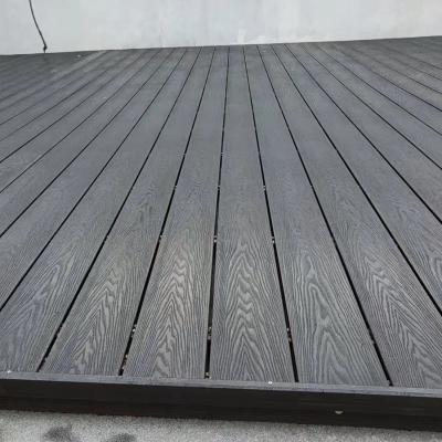 China Outdoor House Decorate Wood Plastic Composite Flooring Co Extruded Decking 50mm for sale