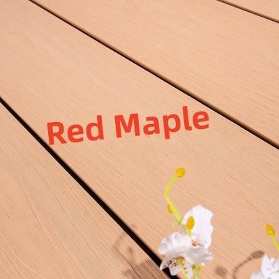 China Solid 140 X 25MM Decking Wood Plastic Composite WPC Coextruded Decking Recyclable for sale