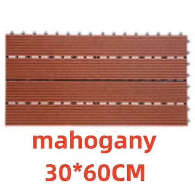 China Moisture Proof 300MM Exterior Wpc Board For Outdoor Eco Friendly WPC DIY Tile for sale